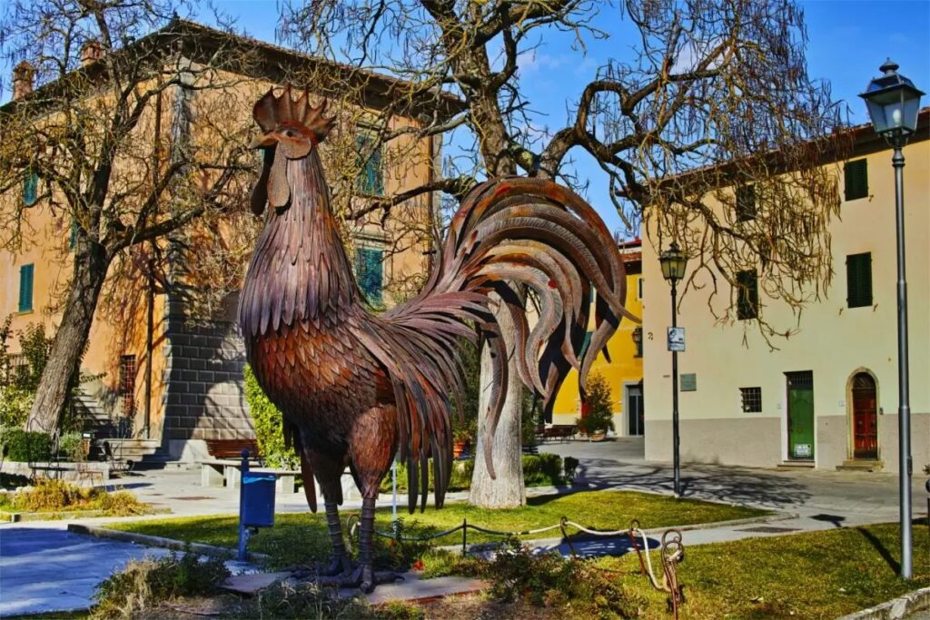 Como uma briga entre cidades fez do Gallo Nero o símbolo do Chianti